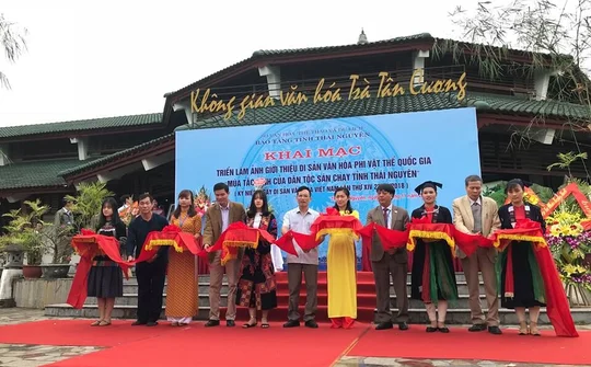 Triển lãm múa Tắc Xình của dân tộc Sán Chay tỉnh Thái Nguyên