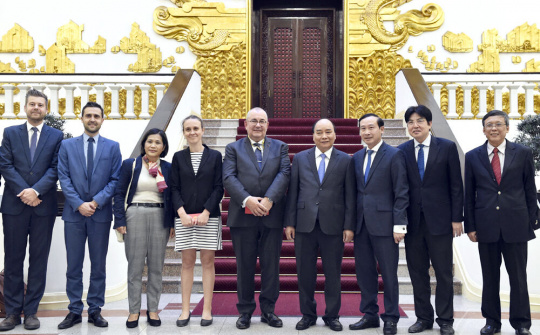 Thủ tướng tiếp Đại sứ Vương quốc Bỉ