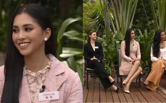 Hoa hậu Tiểu Vy tự tin giao tiếng bằng tiếng Anh tại Miss World