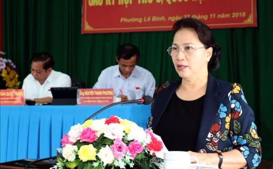 Chủ tịch Quốc hội: Chúng tôi sẽ cố gắng để tiếng nói của người dân được đưa vào nghị trường