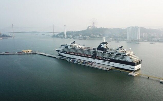 Cảng tàu khách quốc tế Hòn Gai đón chuyến tàu khách đầu tiên