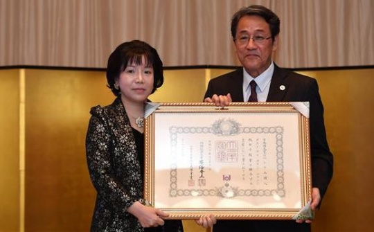 Female Vietnamese academician receives Japan’s noble order