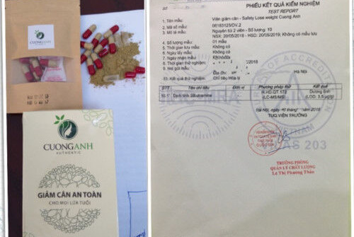 Sản phẩm mang nhãn hiệu “Giảm cân an toàn Cường Anh” chứa chất cấm: Có thể khởi tố người bán hàng vì tội đồng phạm?
