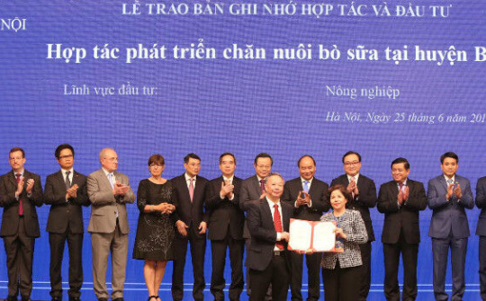 Vinamilk đồng hành cùng sự phát triển của Thủ đô Hà Nội