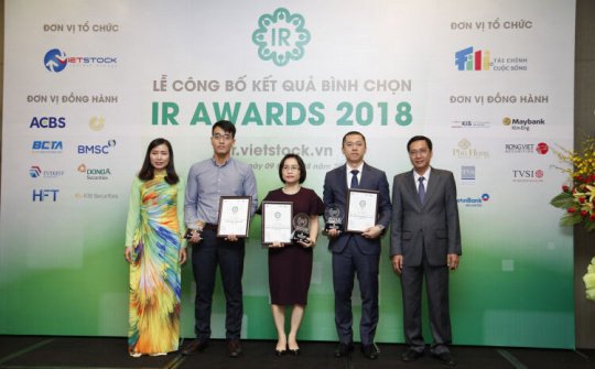 Hoạt động IR của Vingroup, Vinamilk, Hòa Phát được đánh giá cao nhất
