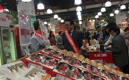 Quảng bá nông sản TP. Jinju, Hàn Quốc tại Hà Nội