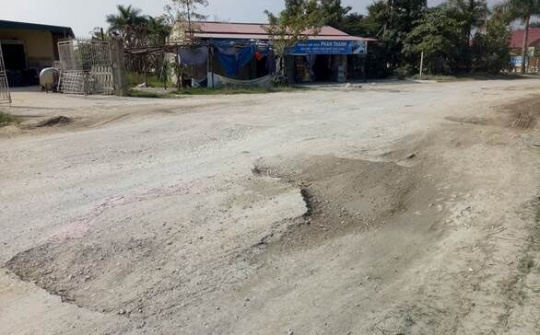 TP Thanh Hóa: Đoạn đường 'xương sống' xuống cấp trầm trọng tại TT KCN-Đô thị Hoàng Long