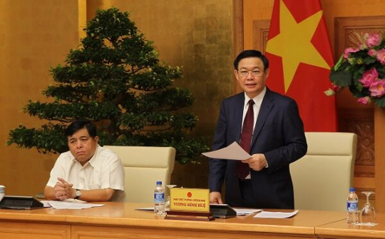 Phó Thủ tướng Vương Đình Huệ chủ trì cuộc họp về đổi mới, phát triển kinh tế tập thể