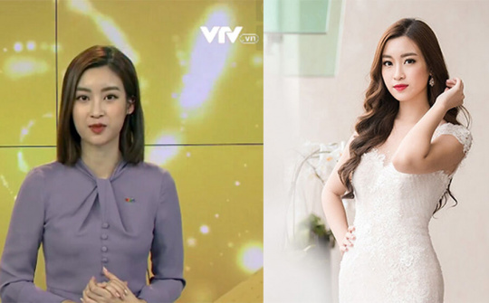 Hoa hậu Đỗ Mỹ Linh 'lấn sân' làm biên tập viên kênh truyền hình quốc gia