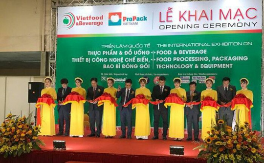 250 doanh nghiệp quy tụ tại Triển lãm chuyên ngành thực phẩm tại Hà Nội