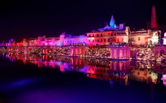 Ấn Độ xác lập kỷ lục Guinness tại lễ hội ánh sáng Diwali