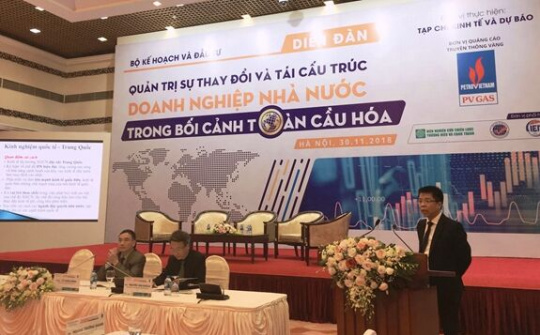 Tái cấu trúc doanh nghiệp nhà nước trong bối cảnh toàn cầu hóa