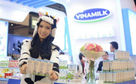 Sản phẩm sữa của Vinamilk ra mắt người tiêu dùng Trung Quốc