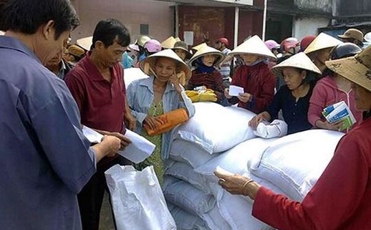 Xuất cấp gạo cho tỉnh Thanh Hóa