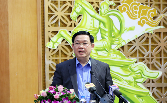 Phó Thủ tướng Vương Đình Huệ đã tham dự Hội nghị Thống kê bộ, ngành