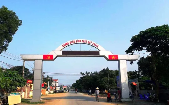 Huyện Nghi Xuân (Hà Tĩnh) đạt chuẩn nông thôn mới