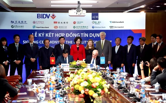 BIDV nhận khoản vay 300 triệu USD từ ADB