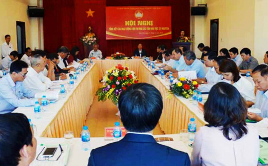 Tổng kết hoạt động thi đua khu vực Tây Nguyên