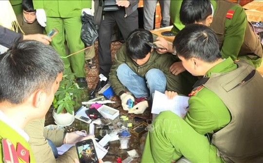 Triệt phá tụ điểm bán ma túy, thu giữ 1.000 viên ma túy tổng hợp