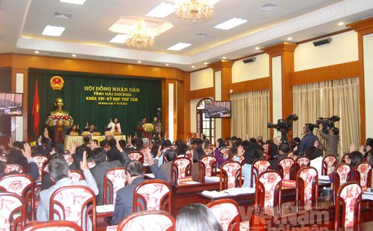 Bế mạc Kỳ họp thứ 8 HĐND tỉnh Hải Dương khóa XVI