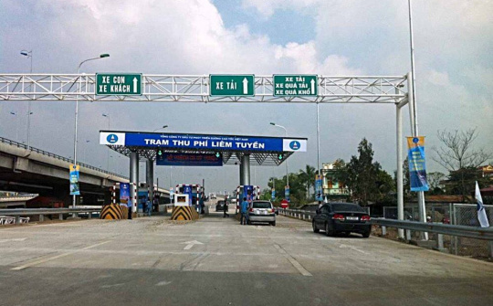 Đề xuất xả trạm BOT Pháp Vân - Cầu Giẽ trong 3 ngày Tết Âm lịch