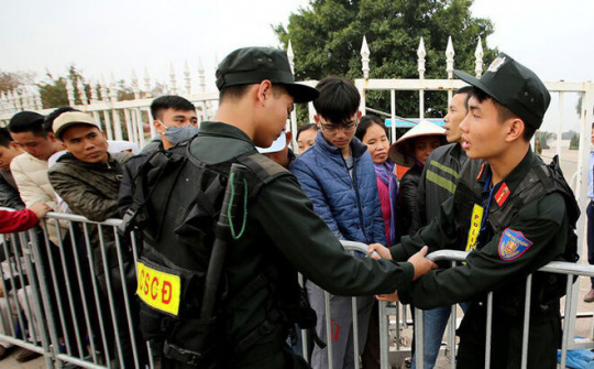 500 Cảnh sát cơ động bảo vệ trật tự trận chung kết AFF Cup 2018