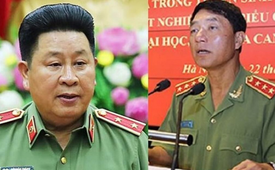 Khởi tố 2 cựu Thứ trưởng bộ Công an Bùi Văn Thành và Trần Việt Tân