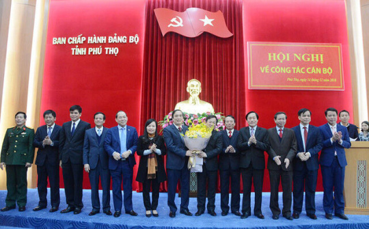Chủ tịch tỉnh Phú Thọ được bầu làm Bí thư Tỉnh ủy