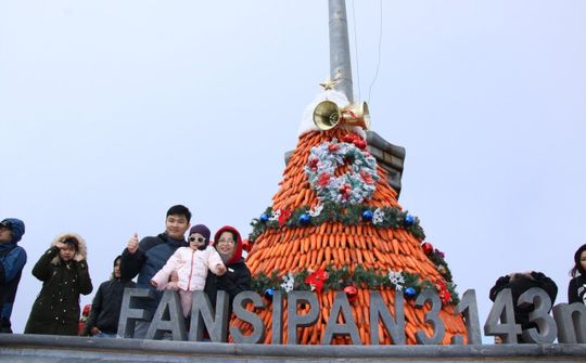 Du khách đổ lên Fansipan chiêm ngưỡng 'cây thông Noel đẹp nhất châu Âu'