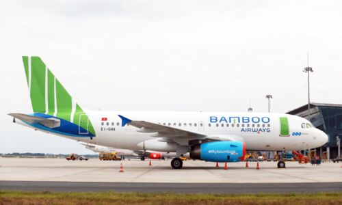 Máy bay đầu tiên của Bamboo Airways đã xuất hiện tại Nội Bài