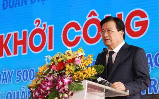 Khởi công xây dựng đường dây 500 kV từ Vũng Áng đến Pleiku