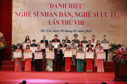 Lấy ý kiến 84 trường hợp được xét tặng danh hiệu Nghệ sĩ nhân dân