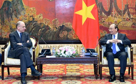 Thủ tướng tiếp Chủ tịch Hiệp hội Italy – ASEAN