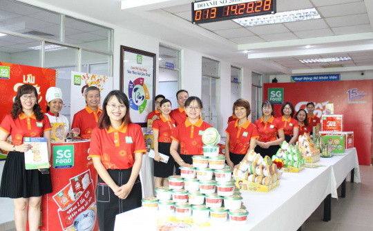 Sài Gòn Food chuẩn bị hơn 1.500 tấn thành phẩm cho mùa Tết Kỷ Hợi
