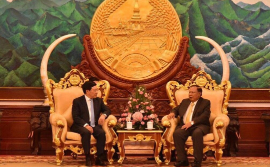 Thắt chặt hơn nữa mối quan hệ Việt Nam - Lào