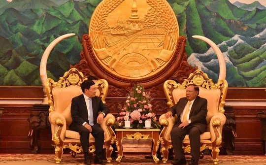 Thắt chặt hơn nữa mối quan hệ Việt Nam - Lào