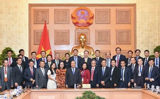 Thủ tướng gặp mặt doanh nghiệp đạt Thương hiệu quốc gia 2018