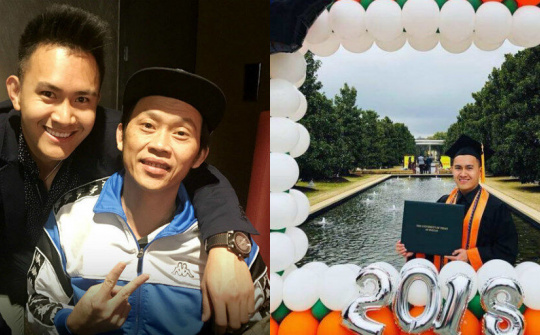 Hoài Linh khoe ảnh con trai tốt nghiệp sau đại học tại trường danh tiếng nước Mỹ