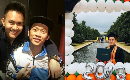 Hoài Linh khoe ảnh con trai tốt nghiệp sau đại học tại trường danh tiếng nước Mỹ