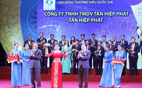 Tôn vinh 97 doanh nghiệp có sản phẩm đạt thương hiệu quốc gia