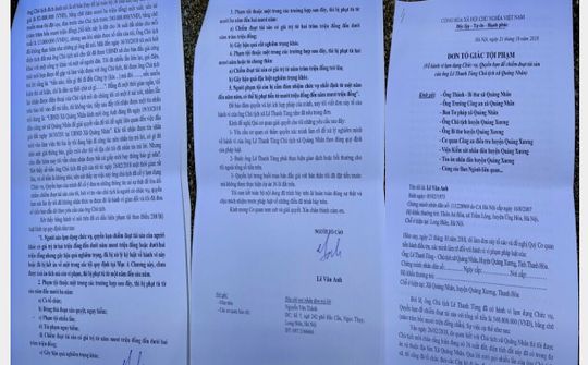 Có hay không việc “Gài bẫy” để làm mất uy tín và danh dự của Chủ tịch xã Quảng Nhân, Thanh Hóa?
