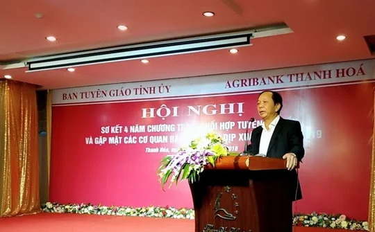 Phối hợp tuyên truyền về chính sách tín dụng phát triển nông nghiệp, nông thôn