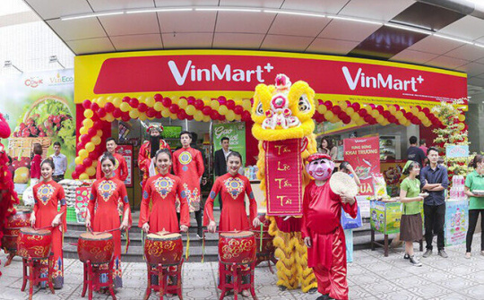 Vinmart+ lập kỷ lục khai trương 117 cửa hàng trong ngày cuối năm