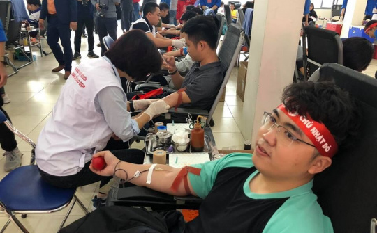 Chương trình hiến máu tình nguyện 'Chủ Nhật Đỏ 2019' sẽ diễn ra trên 37 tỉnh, thành 