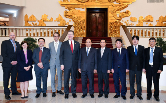 Thủ tướng tiếp Đại sứ Hoa Kỳ