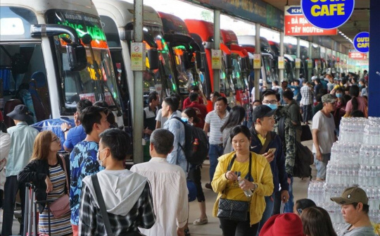 Không để hành khách phải ở lại bến xe Tết Dương lịch 2019