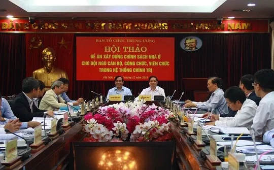 Xây dựng chính sách nhà ở cho cán bộ, công chức, viên chức