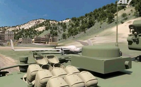 Tương lai của xe chiến đấu bộ binh tích hợp UAV