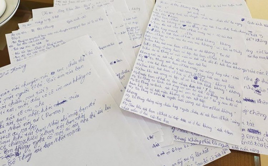 Trường cho học sinh viết 'phiếu điều tra' vụ 231 cái tát