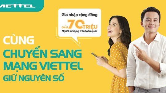Viettel đến tận nhà hỗ trợ khách hàng chuyển mạng giữ số